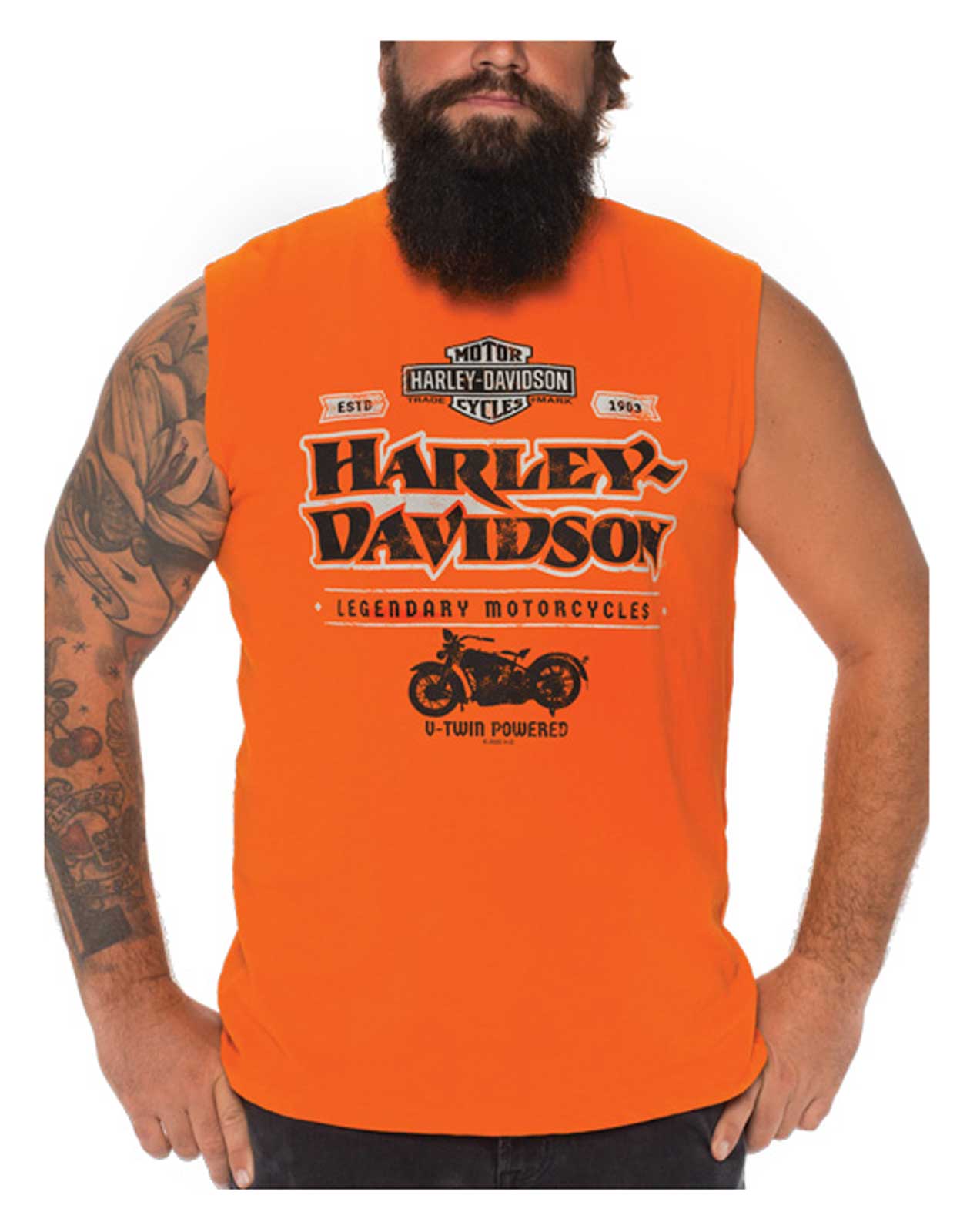 sleeveless harley davidson shirts