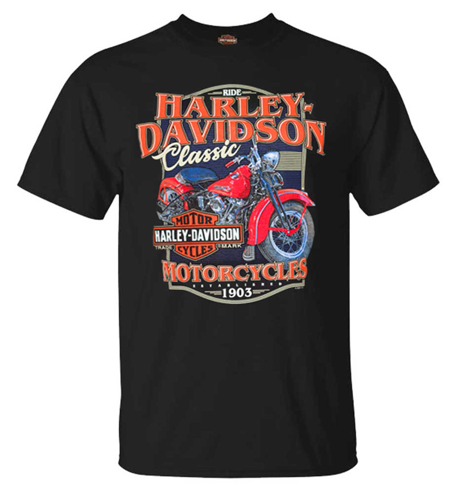 Harley-Davidson® Men's So Classic Short Sleeve Crew-Neck Cotton T-Shirt