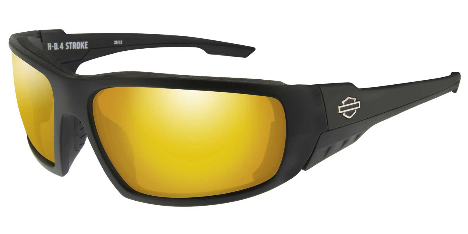 Harley-Davidson® Men's 4 Stroke Sunglasses, Orange Mirror