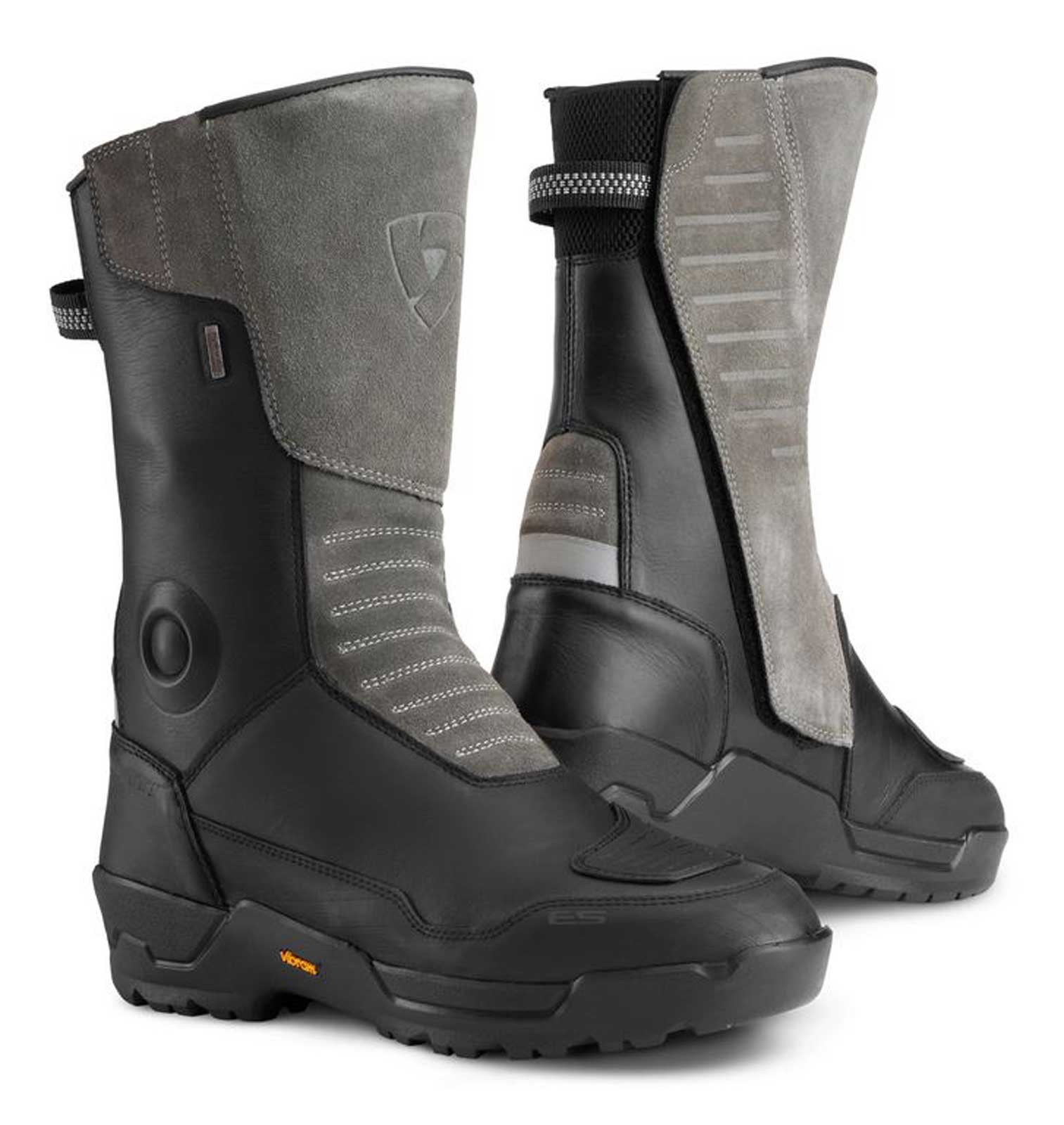 Harley-Davidson® Men's Gravel Outdry Leather Riding Boots - Black