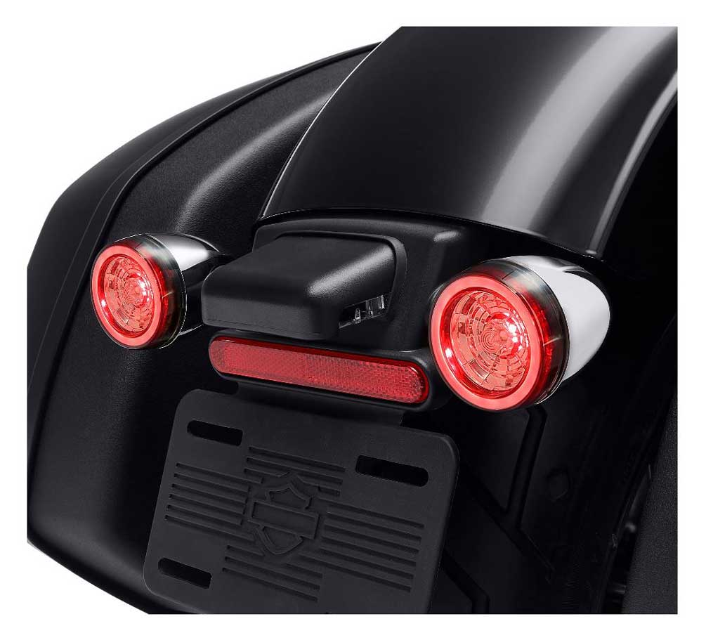 Harley-Davidson Rear Signature LED Turn Signal Inserts - Red Light 67801150 - No Hassle Returns at Wisconsin Harley