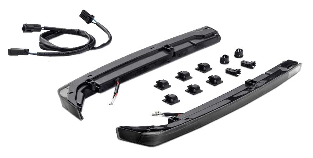 Harley-Davidson King Tour-Pak Side Marker Light Kit - Smoke Lens 68000312 - Wisconsin Harley-Davidson