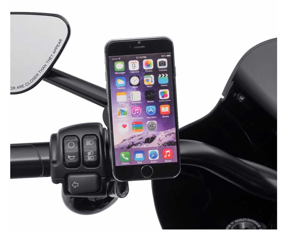 Harley-Davidson Universal Phone Carrier & Clutch Mount, Multi-Fit Item 76001071 - No Hassle Returns at Wisconsin Harley