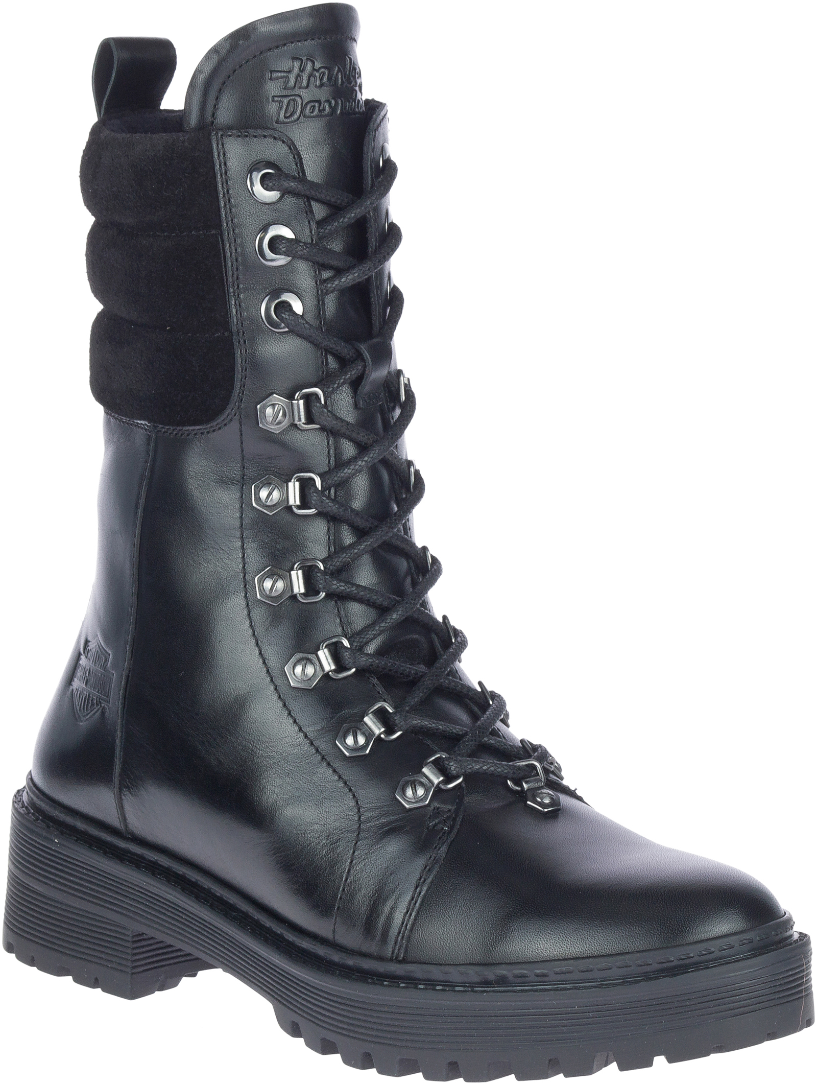 Harley-Davidson® Women's Dalwood Black Motorcycle Boots