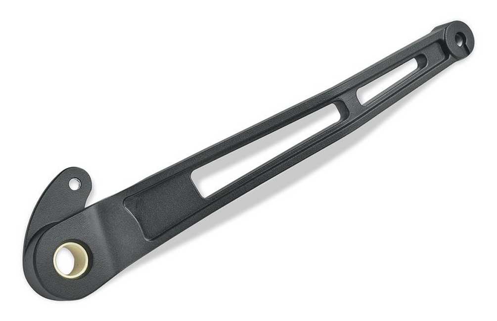 Harley-Davidson Endgame Brake Lever, Fits Softail - Black Finish 41600299 - Wisconsin Harley-Davidson