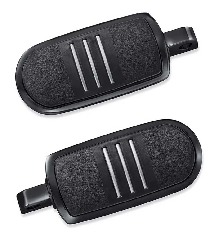 Harley-Davidson Streamliner Footpegs, Multi-Fit Items - Gloss Black 50501800 - Wisconsin Harley-Davidson