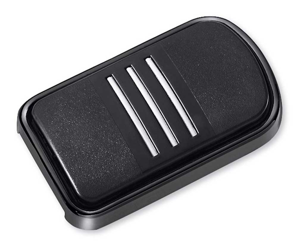 Harley-Davidson Streamliner Brake Pedal Pad, Multi-Fit item - Black  50600417 - Wisconsin Harley-Davidson