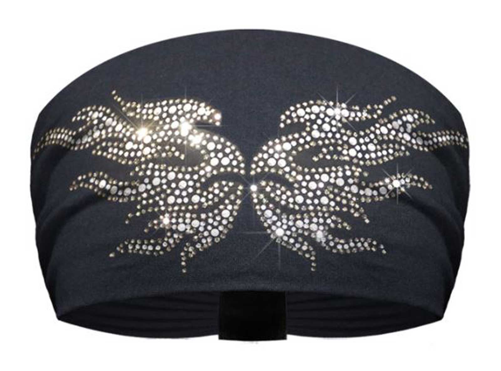 That's A Wrap Women's Embellished Tribal Flame Butterfly Knotty Band - Black - Wisconsin Harley-Davidson