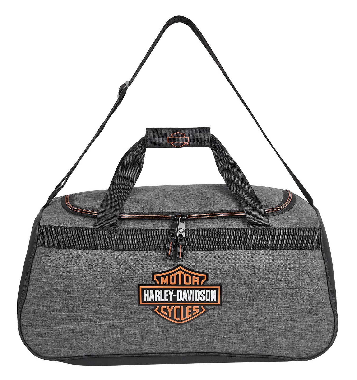 Harley-Davidson Free Shipping - Harley-Davidson Bar & Shield Logo Duffel Bag w/ Adjustable Strap - Heather Gray - Free Shipping on many products plus Orders Over $99