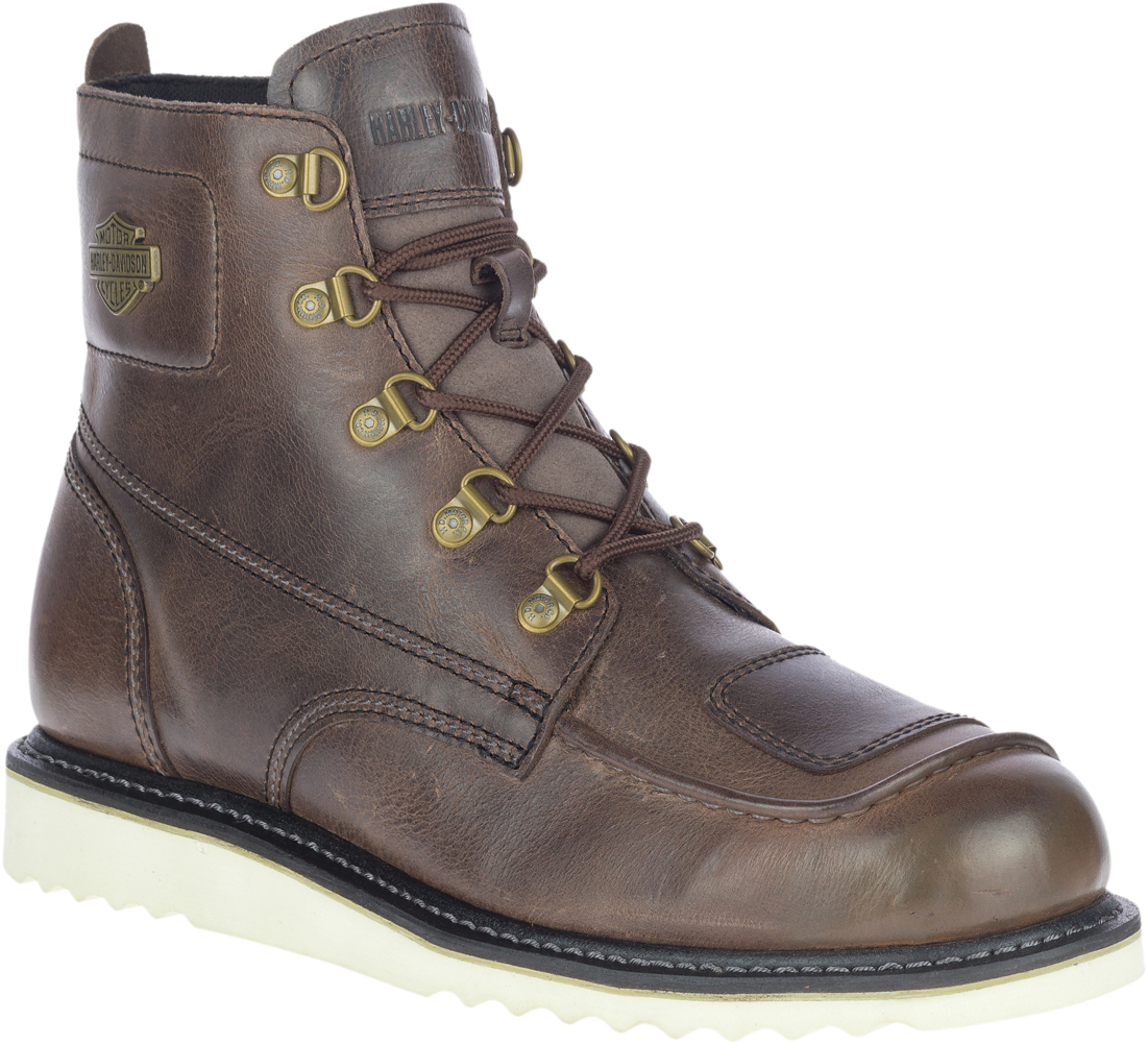 Harley-Davidson Men's Hagerman 5-Inch Brown Motorcycle Riding Boots, D93755 - Wisconsin Harley-Davidson