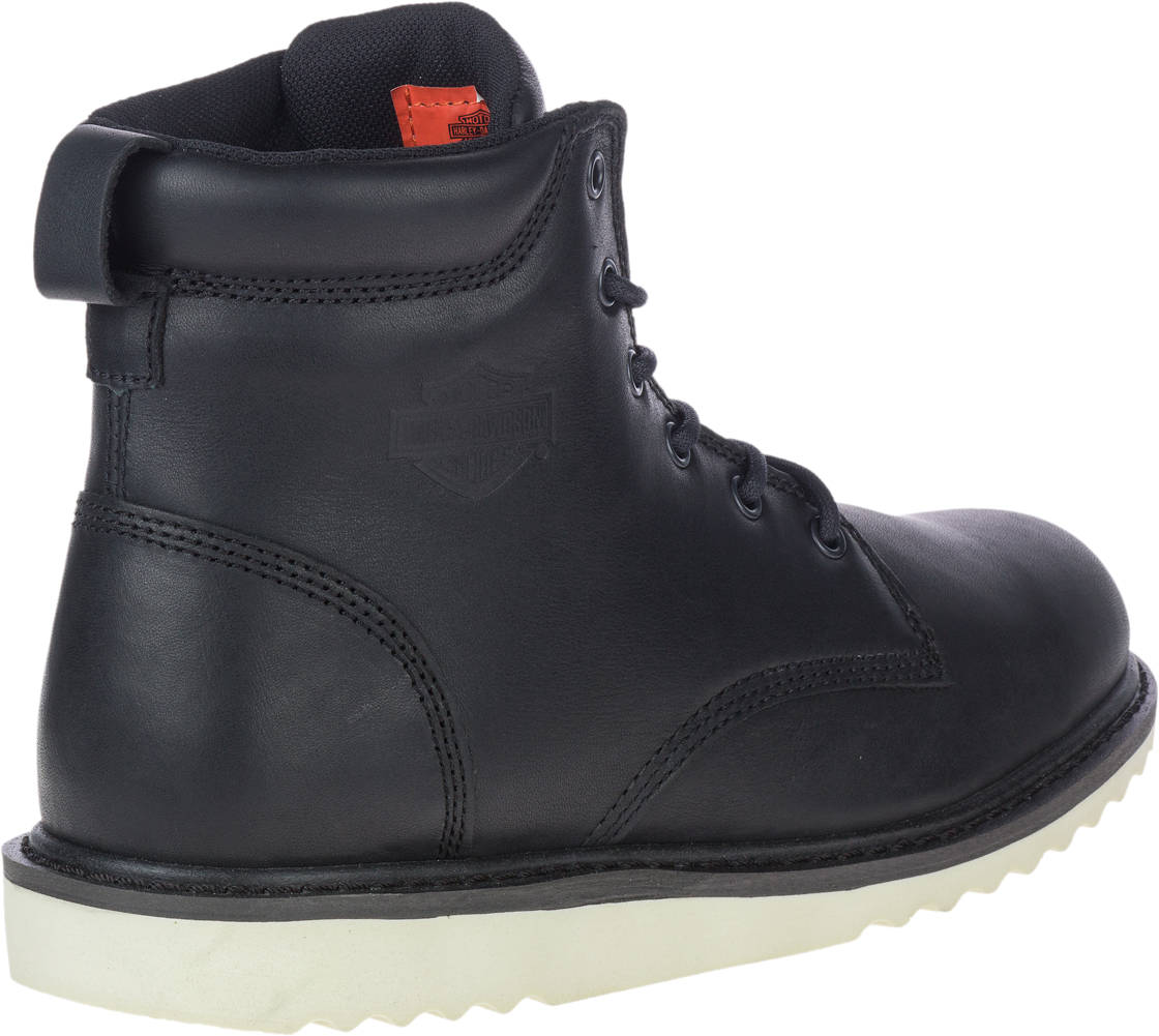 Black Motorcycle Riding Boots, D93774 