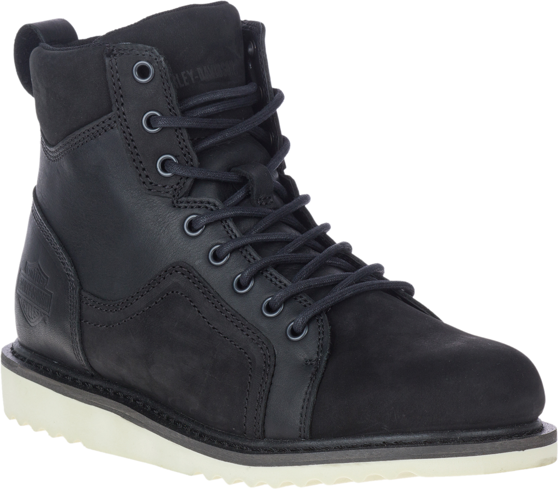 Harley-Davidson Men's Hickman 5-Inch Black Motorcycle Riding Boots, D93772 - Wisconsin Harley-Davidson