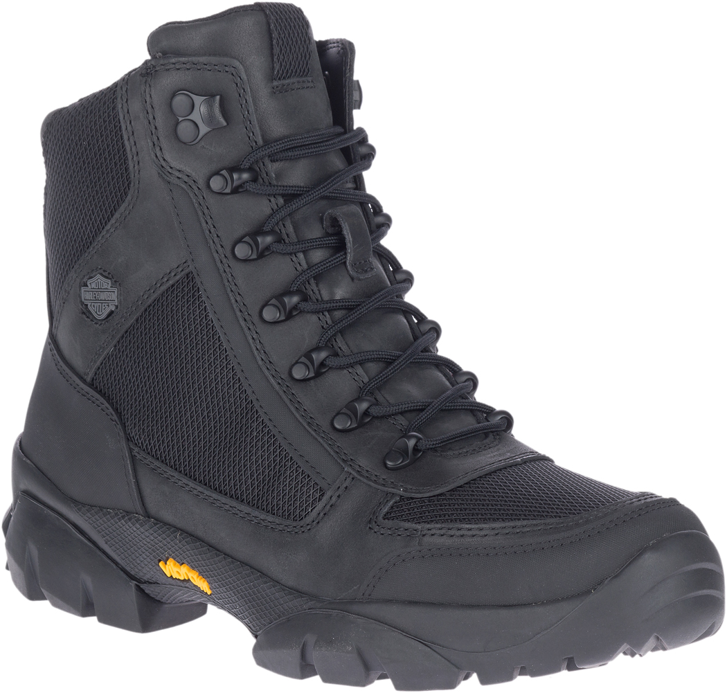 Harley-Davidson Men's Colwell 5-Inch Lace Black Motorcycle Boots, D93763 - Wisconsin Harley-Davidson