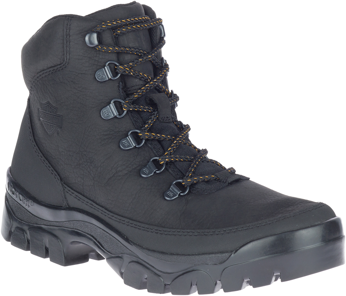 Harley-Davidson Men's MacLeod Waterproof Black Motorcycle Boots, D93735 - Wisconsin Harley-Davidson