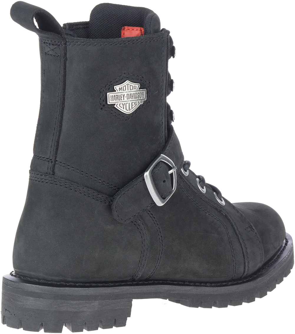 Harley-Davidson Women's Lornell 6-Inch Black Motorcycle Boots, D84684 - No Hassle Returns at Wisconsin Harley