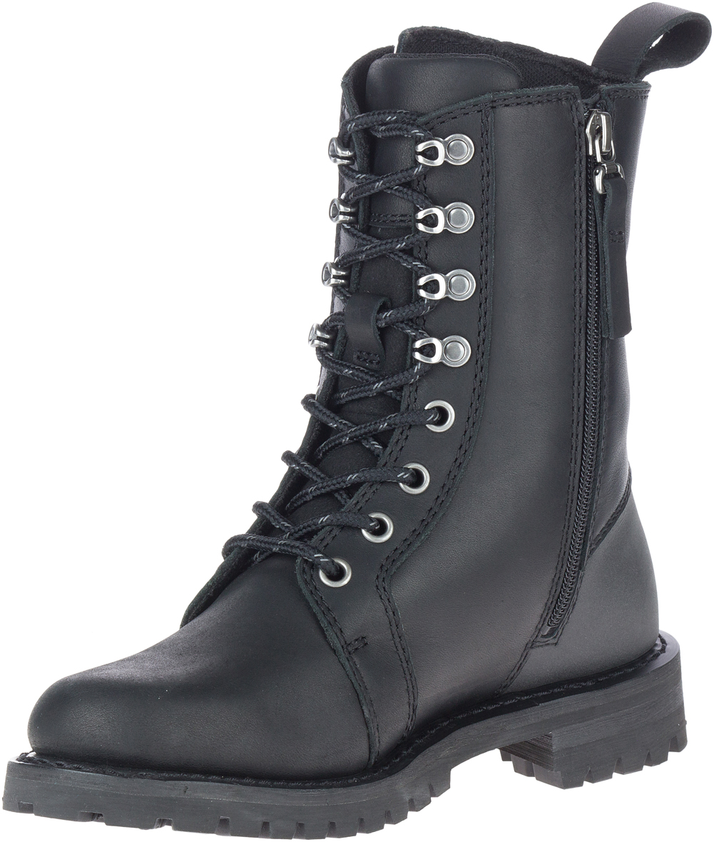 Harley-Davidson Free Shipping - Harley-Davidson Women's Grimes 7-Inch Black Motorcycle Boots, D87204 - Free Shipping on many products plus Orders Over $99