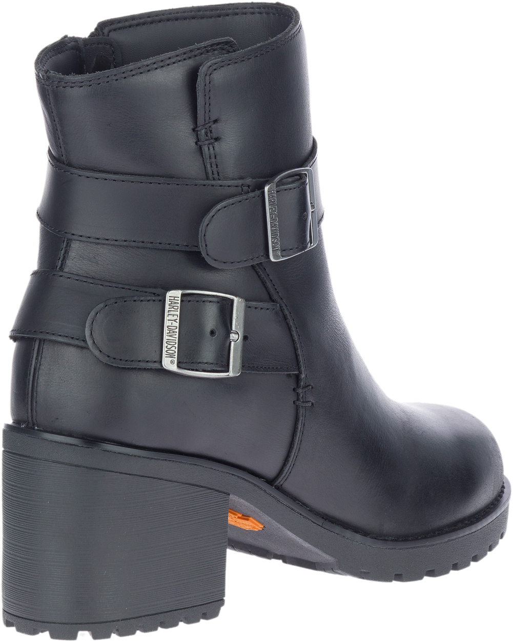 Harley-Davidson Women's LaLanne Double Strap Black Motorcycle Boots, D84711 - No Hassle Returns at Wisconsin Harley