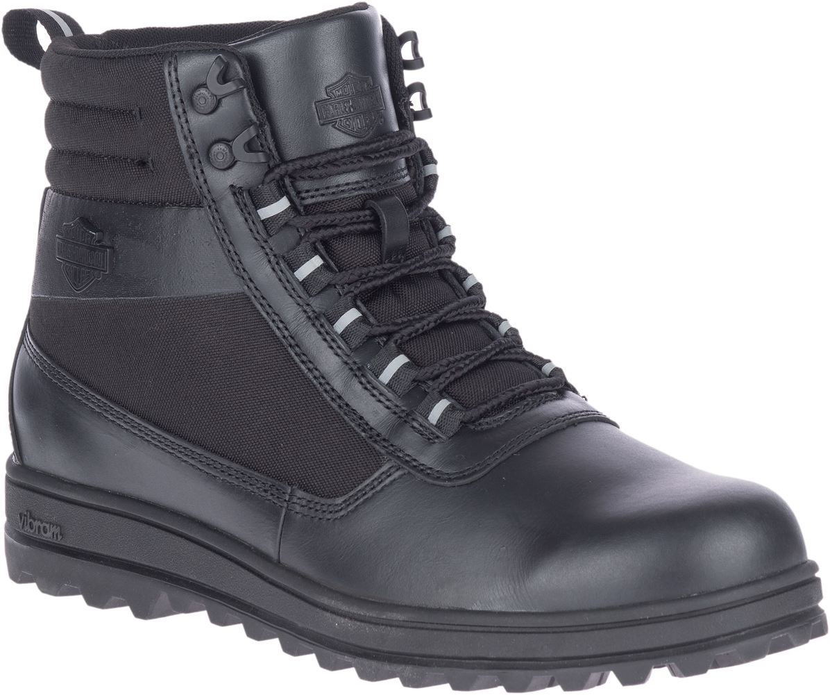 Harley-Davidson® Men's Tallmadge 5-Inch Lace-Up Black Motorcycle