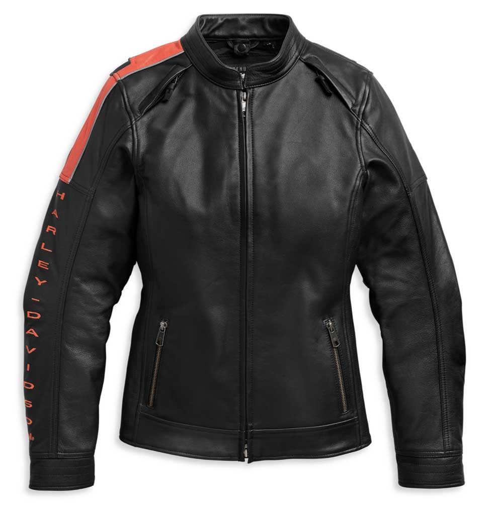 Harley-Davidson Women's HWY-100 3-IN-1 Midweight Leather Jacket 97016-21VW - No Hassle Returns at Wisconsin Harley