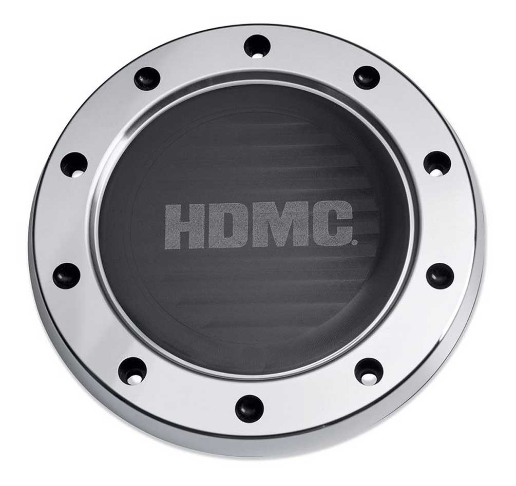 Harley-Davidson HDMC Derby Cover, Fits FLSB & Softail Models - Black 25701088 - Wisconsin Harley-Davidson