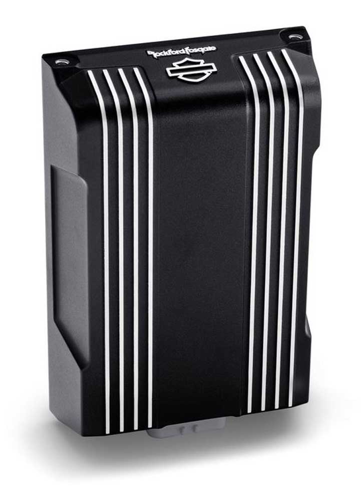 Harley-Davidson Audio Powered Amplifier 400W 4-Channel (Secondary) 76000990 - Wisconsin Harley-Davidson