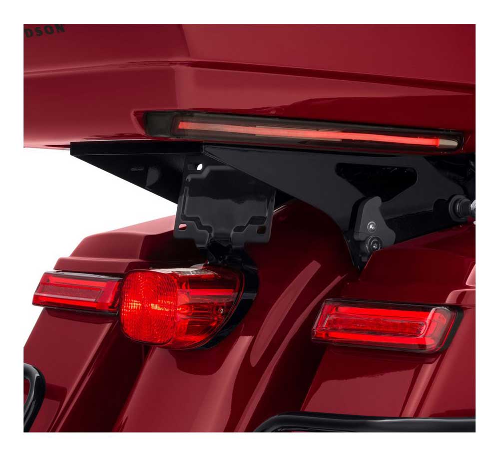 Harley-Davidson Detach Tour-Pak Luggage Carrier Conversion Kit, Black 53000916 - No Hassle Returns at Wisconsin Harley