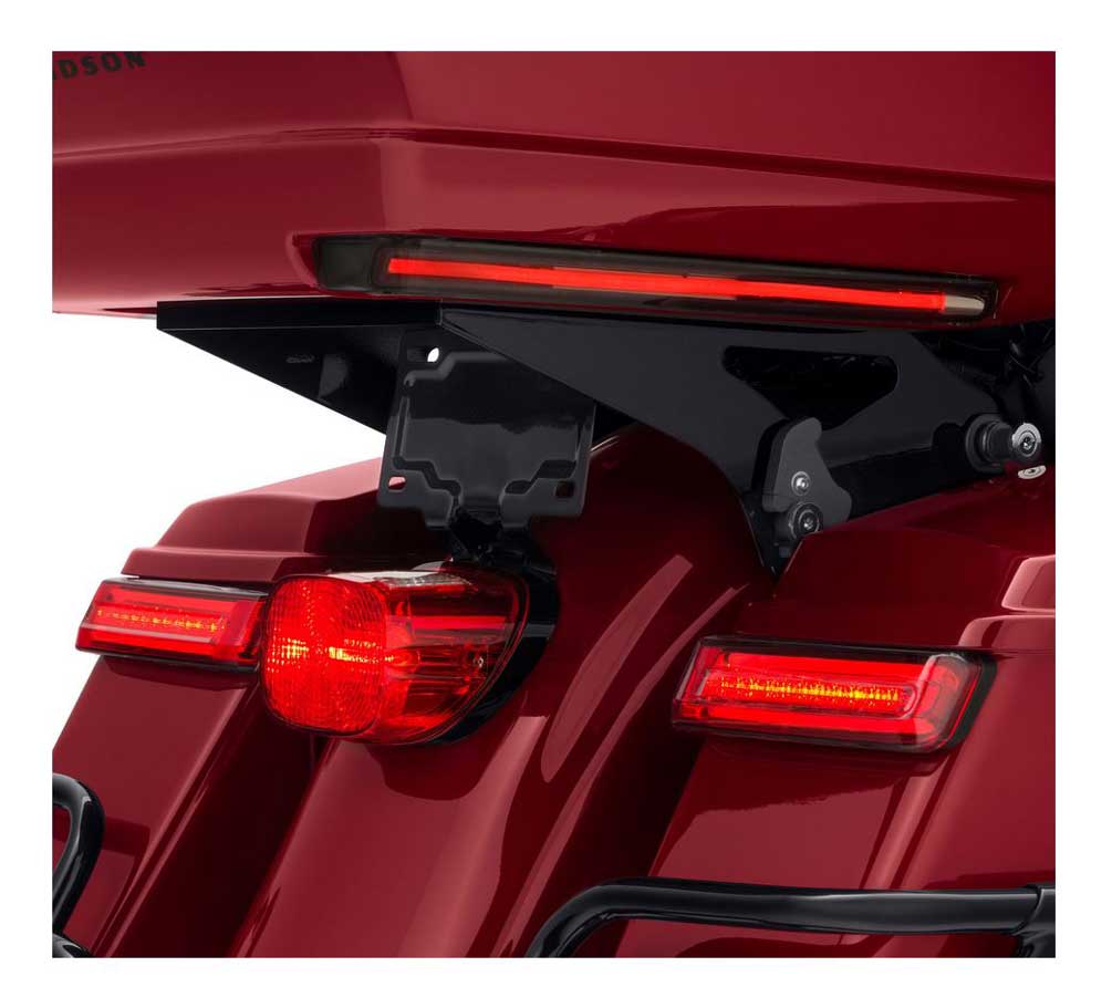 Harley-Davidson Detach Tour-Pak Luggage Carrier Conversion Kit, Black 53000916 - Largest Selection of Harley-Davidson Products