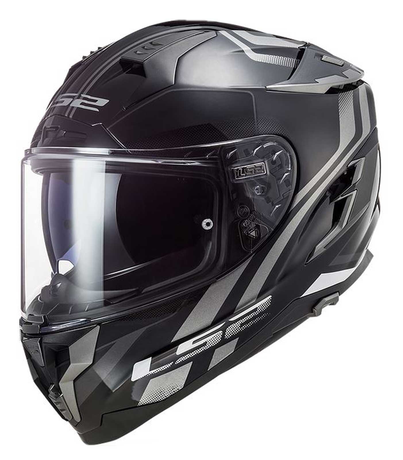 LS2 Helmets Challenger GT Propeller Full Face Motorcycle Helmet, Black/Titanium - Wisconsin Harley-Davidson