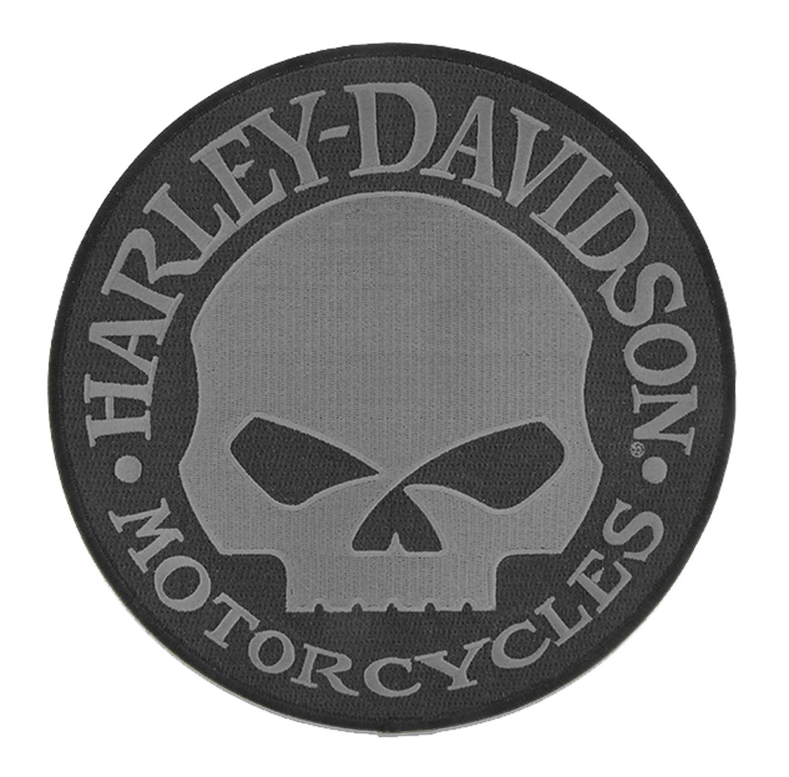 Harley-Davidson® 8 in. Embroidered Willie G Skull Logo