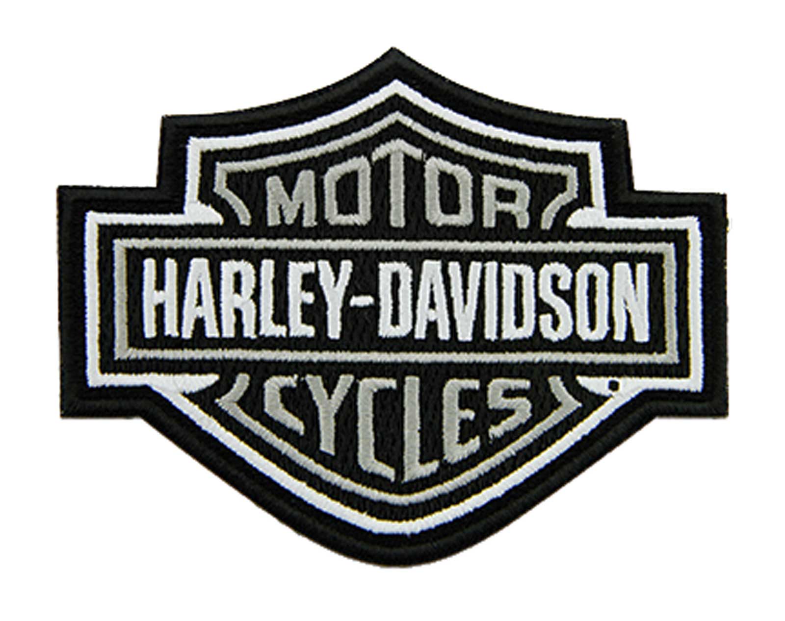 Classic Bar & Shield Patch Embroidered official Harley patch