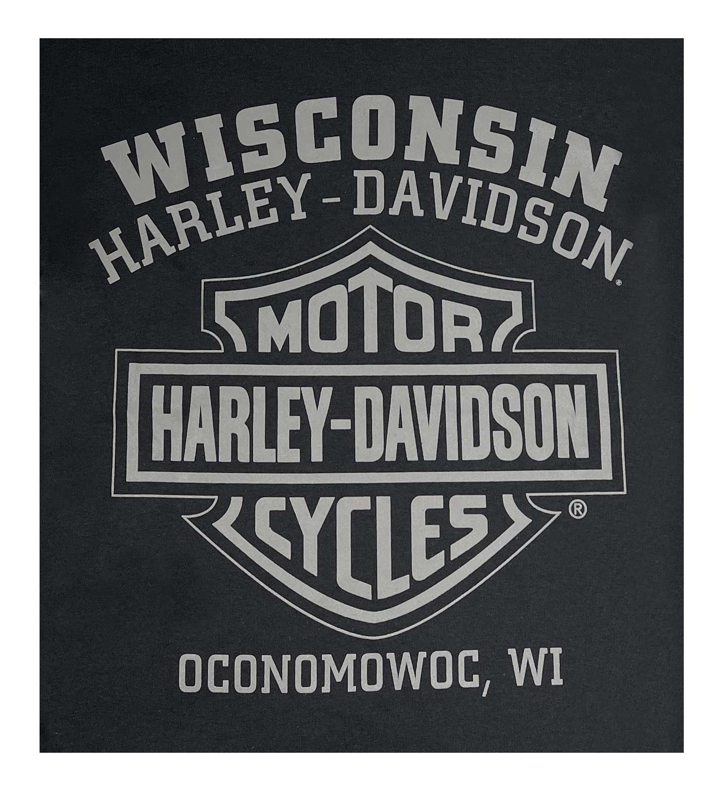 Harley-Davidson Free Shipping - Harley-Davidson Men's Ghoulish Skull Short Sleeve Crew-Neck T-Shirt - Black - Free Shipping on many products plus Orders Over $99