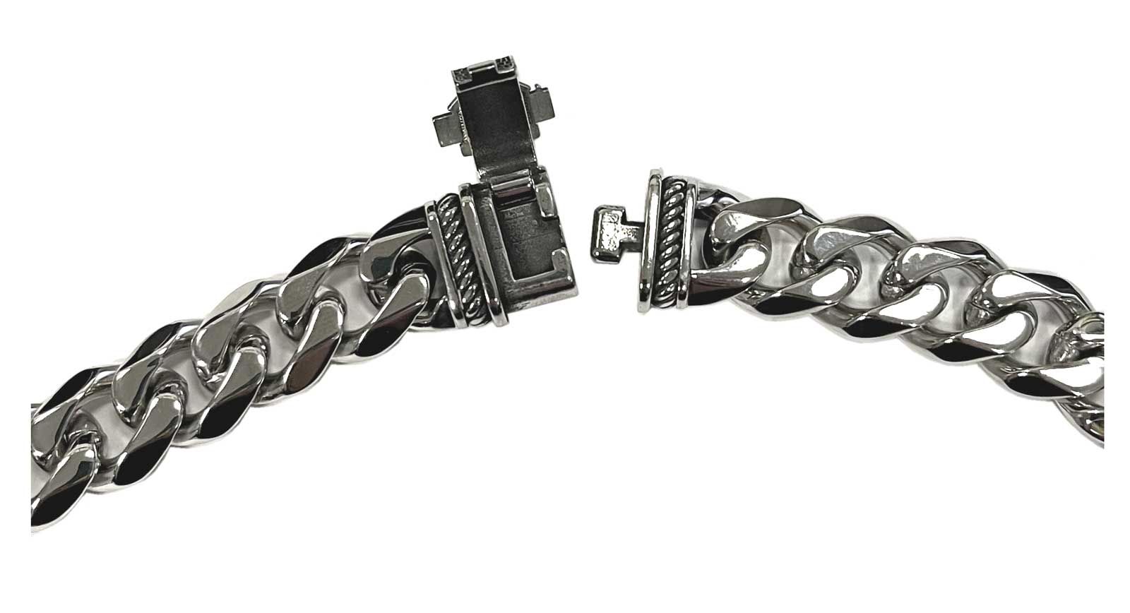 Harley-Davidson® Men's Bar & Shield Curb Link Stainless