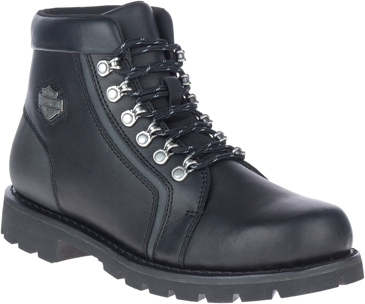 Harley-Davidson ☆ Brentmoore Motorcycle Boots Men's Shop Black Mens Harley-Davidson Footwear Brentmoore