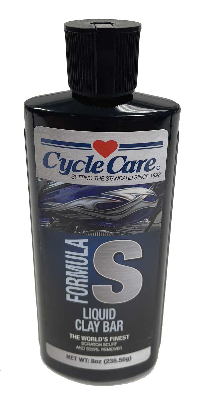 Cycle Care Formula S - Motorcycle Liquid Clay Bar Scratch, Scuff & Swirl Remover Repair Cleaner - 8 oz. - Wisconsin Harley-Davidson