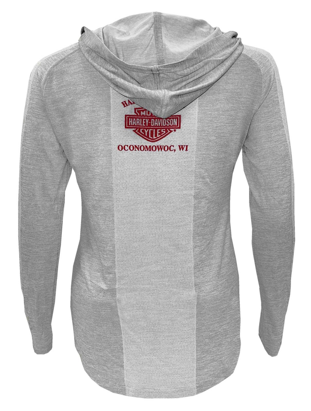 Harley-Davidson Free Shipping - Harley-Davidson Women's Peace Sign Long Sleeve Lightweight Hooded Pullover- Gray - Free Shipping on many products plus Orders Over $99