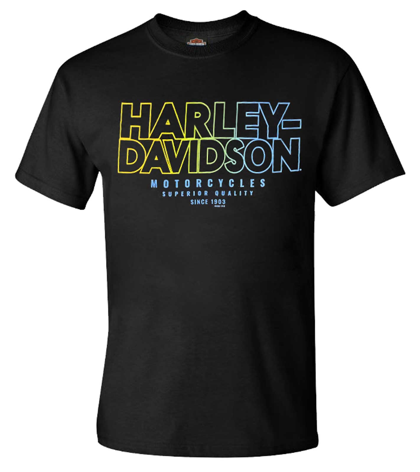 Harley-Davidson Men's Restless Throttle Short Sleeve Crew-Neck T-Shirt - Black - Wisconsin Harley-Davidson