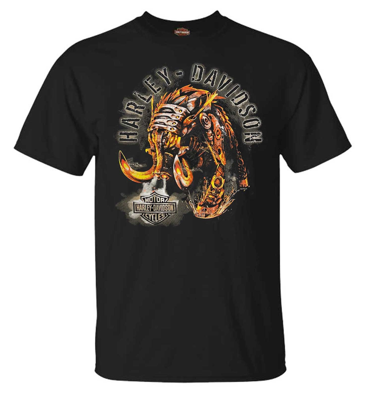 Harley-Davidson® Men's Fantasy Chrome Crew-Neck Short Sleeve