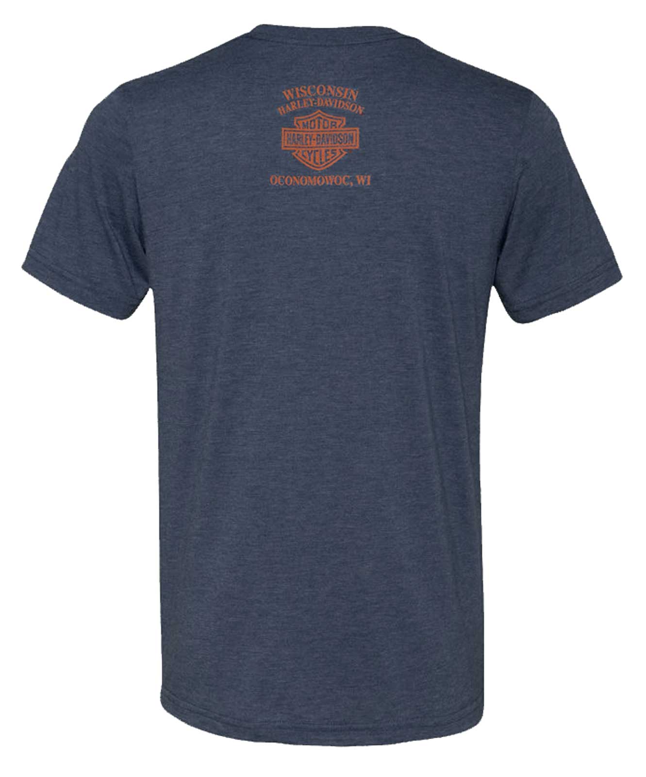 Harley-Davidson Free Shipping - Harley-Davidson Men's Classic Ranks Crew-Neck Short Sleeve Polyester Tee - Navy - Free Shipping on many products plus Orders Over $99