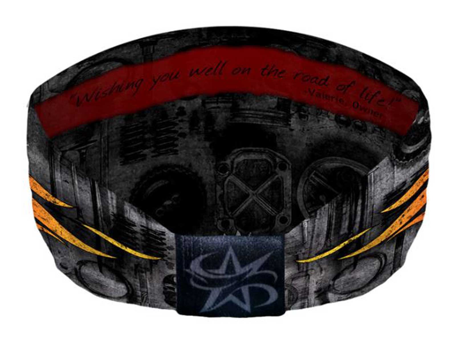 That's A Wrap Unisex Flames Screamin' Eagle Knotty Band Headwrap - Black - No Hassle Returns at Wisconsin Harley