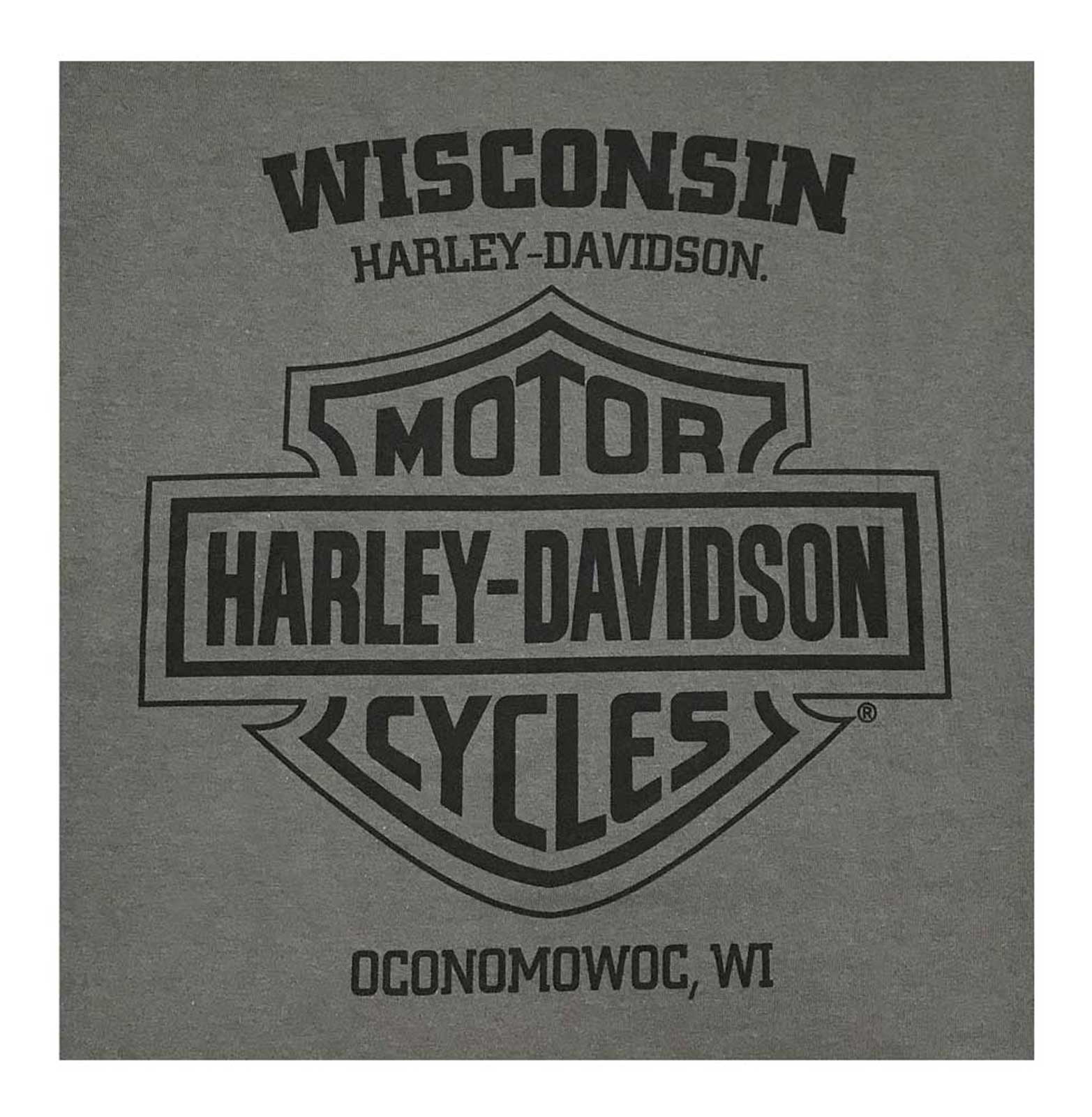 Harley-Davidson Free Shipping - Harley-Davidson Men's Motorcycle Short Sleeve Cotton Crew-Neck T-Shirt, Gray - Free Shipping on many products plus Orders Over $99