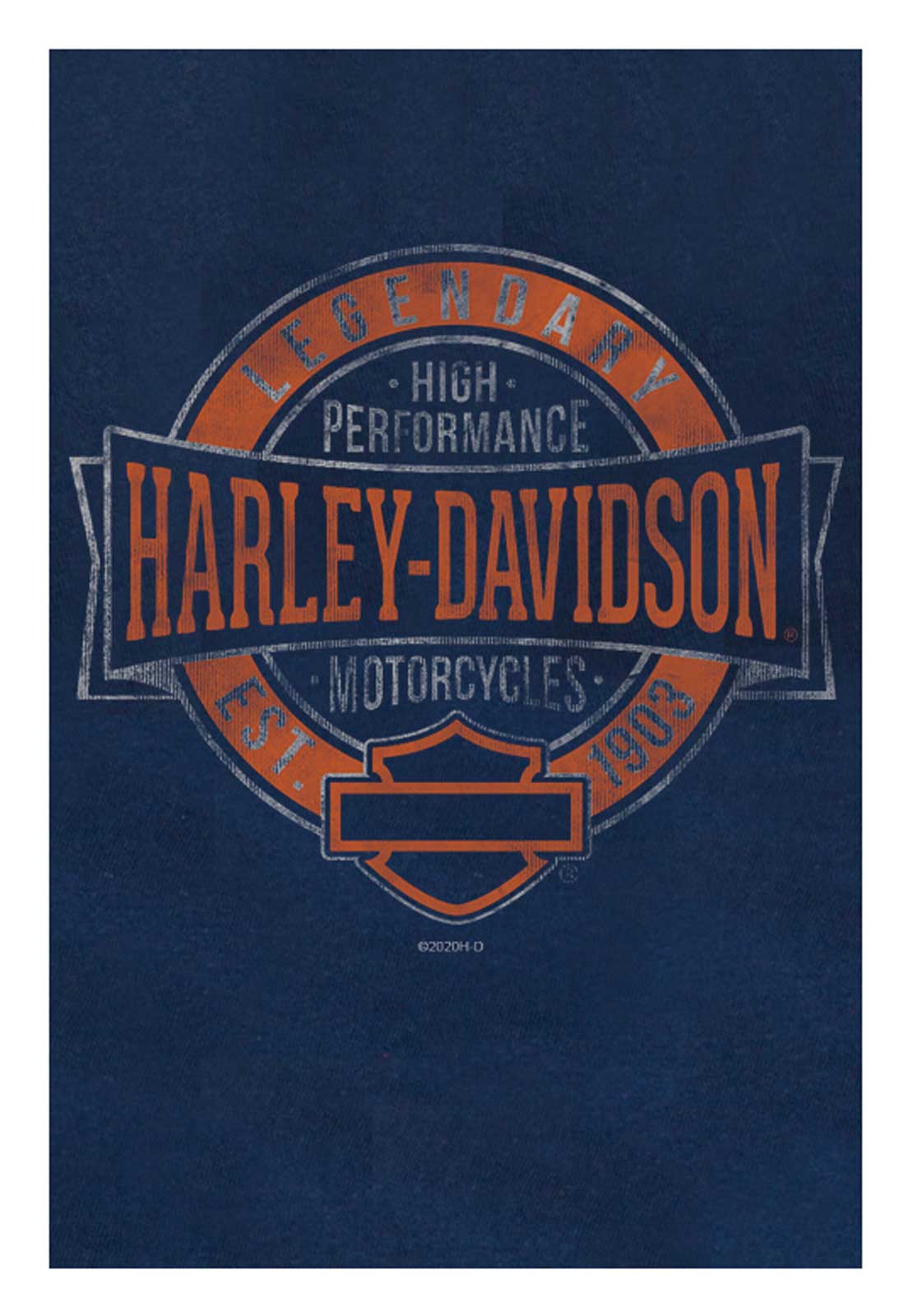 Harley-Davidson Men's Syndicate Chest Pocket Short Sleeve T-Shirt - Navy Blue - No Hassle Returns at Wisconsin Harley