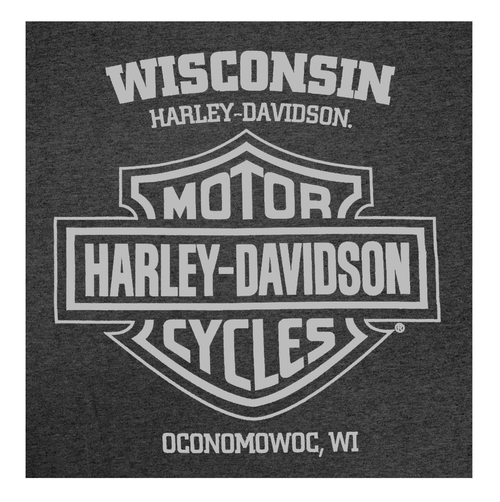 Harley-Davidson Free Shipping - Harley-Davidson Men's Offended Long Sleeve Poly-Blend Crew-Neck Shirt, Black - Free Shipping on many products plus Orders Over $99