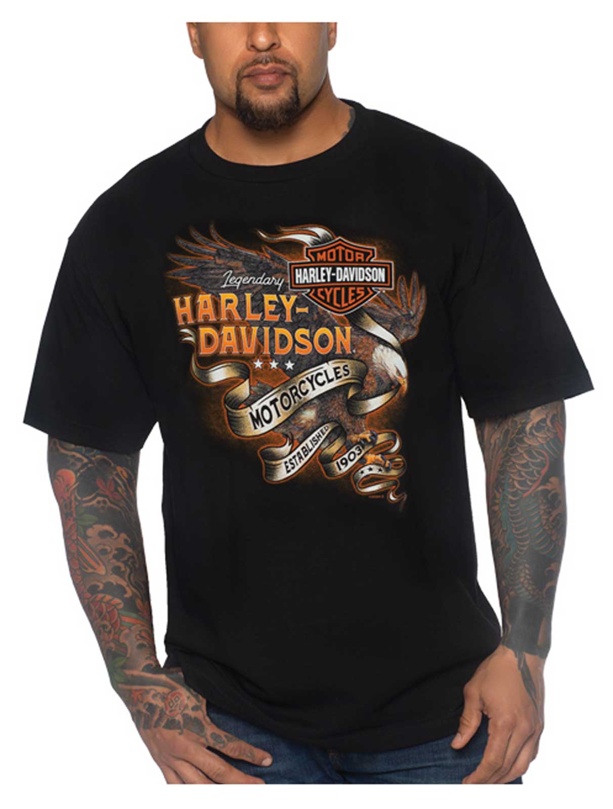 Harley-Davidson® Men's Eagle B\u0026S Crew 
