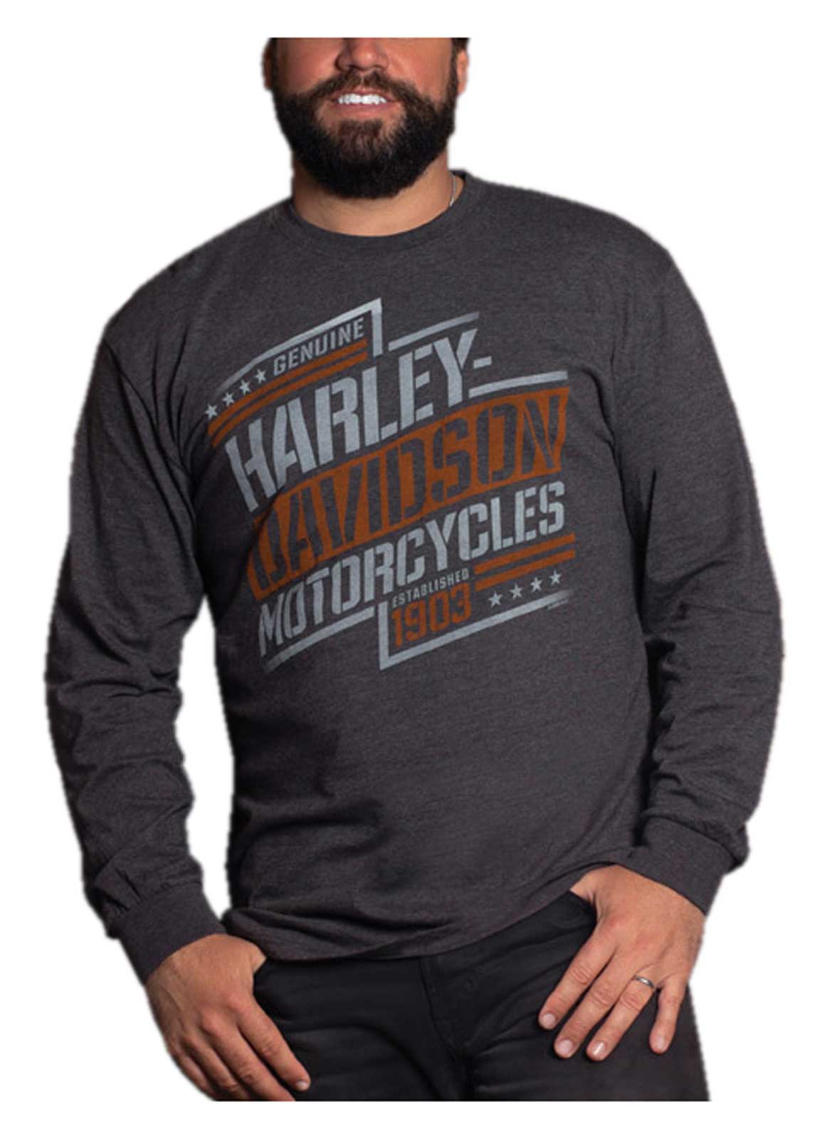 harley davidson crew neck