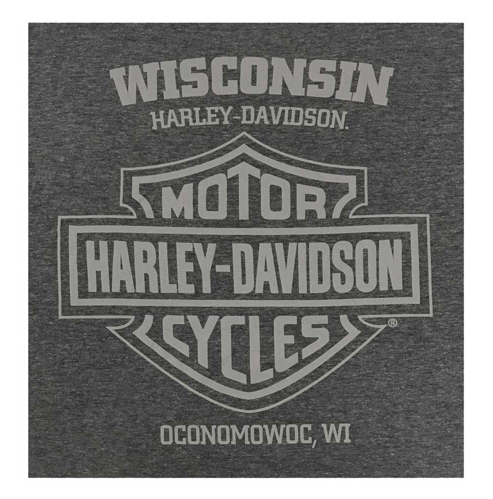 Harley-Davidson Free Shipping - Harley-Davidson Men's Finest Points Short Sleeve Crew-Neck T-Shirt, Heather Gray - Free Shipping on many products plus Orders Over $99