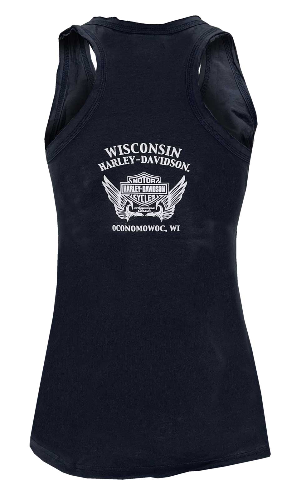 Harley-Davidson Free Shipping - Harley-Davidson Women's Dirty Vintage Fullback Sleeveless Tank Top - Blue - Free Shipping on many products plus Orders Over $99