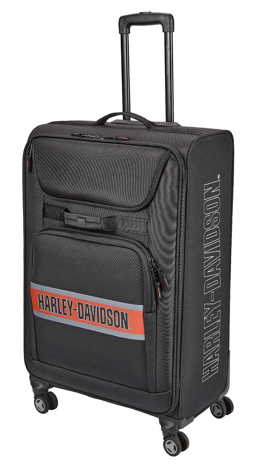 Harley-Davidson キャリーandリュック Harley-Davidson® Trailblazer Multi-Pocket Wheeled Travel Luggage