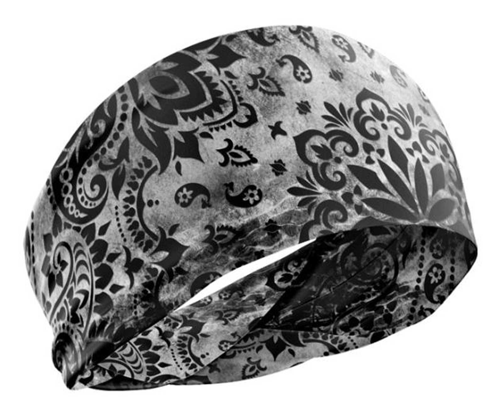 Harley-Davidson Free Shipping - That's A Wrap Women's Paisley Print Versatile Multi-Function Do Band - Black - Free Shipping on many products plus Orders Over $99