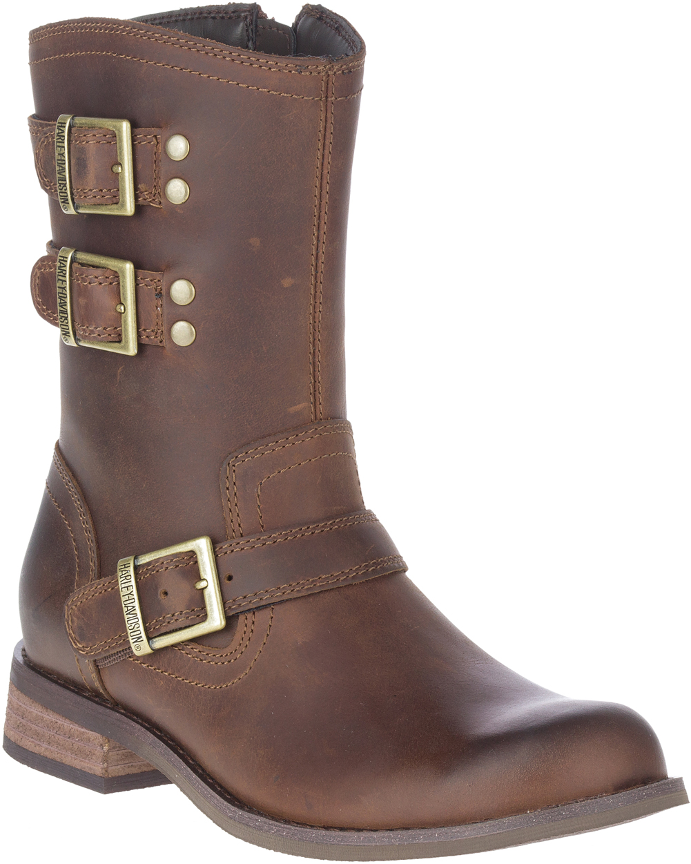 Harley-Davidson Women's Dorilee 7.75-In Brown Engineer Motorcycle Boots, D84752 - Wisconsin Harley-Davidson