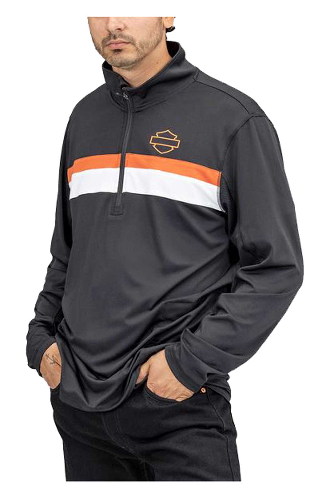 Harley-Davidson® Men's Performance 1/4-Zip Pullover